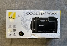 New Nikon Digital Camera COOLPIX W300 BK Black Waterproof Digital camera