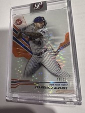 2024 Topps Pristine - Francisco Alvarez #137 Orange Refractor /25 Encased