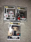 Lot Of Three Game Of Thrones Funko Pops! Missandi, Ghost And Drogon