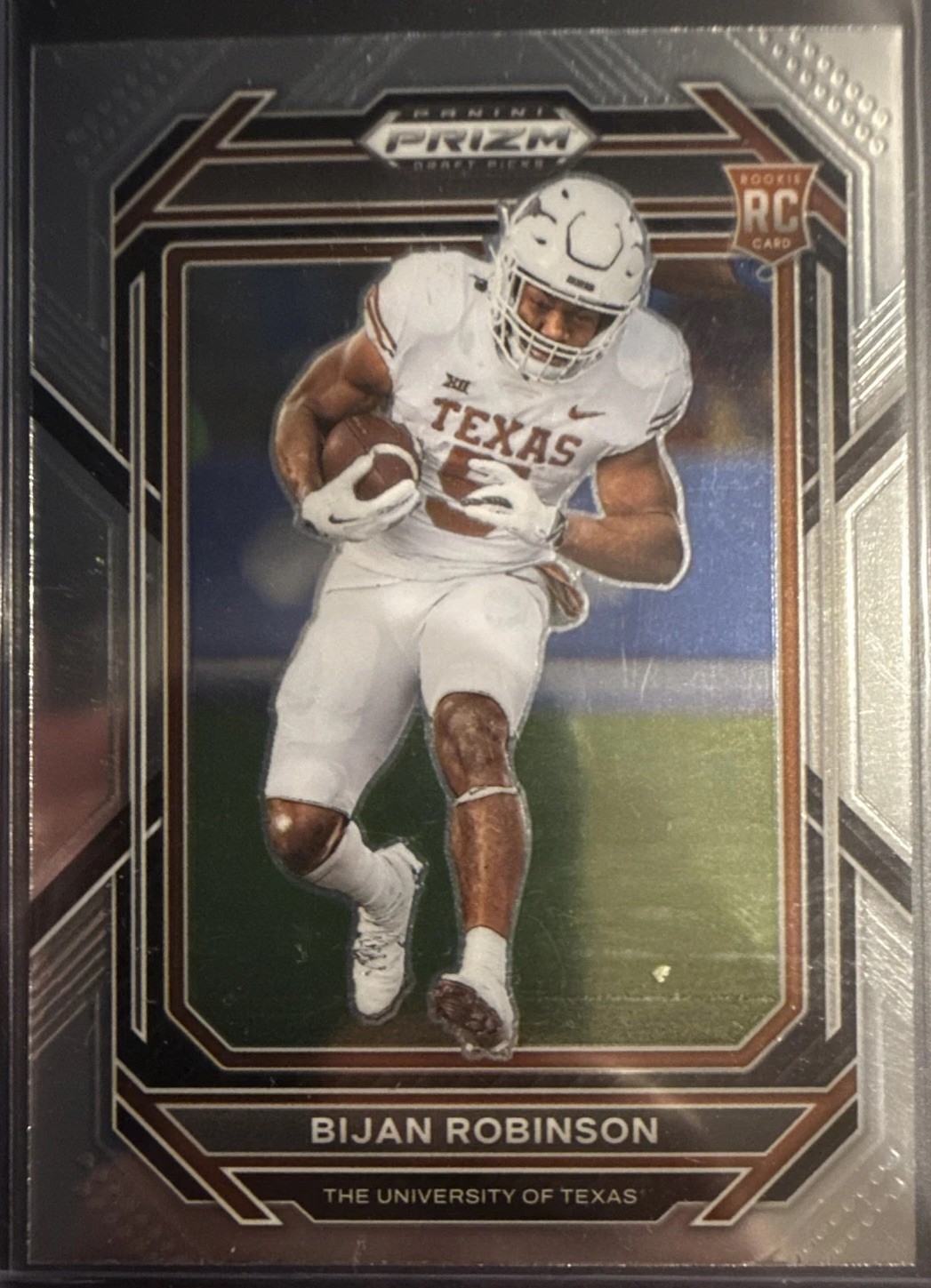 2023 Panini Prizm Draft Picks - Bijan Robinson #115 Silver Prizm (RC)