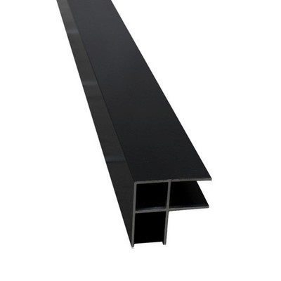 (22,00 /m) Alu Spriegel Eck Profil 90 cm anthrazit 7016 Hochbeet Eckverbinder