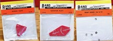 Rand Rudder Elevator plate plus a set of C-clips for R/C balsa model airplane