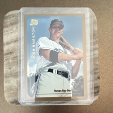 Topps 1999 Traded Josh Hamilton Rookie #T66 Tampa Bay Rays MLB Card. rookie card picture