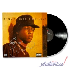 DJ Quik Signed Autographed Vinyl LP "Quik Is the Name" PSA/DNA Authenticated