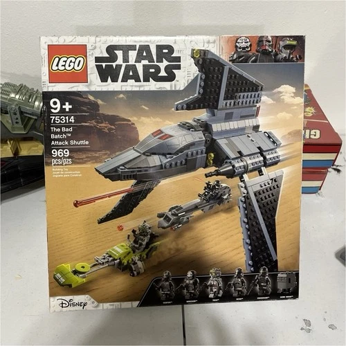 LEGO Star Wars The Bad Batch Attack Shuttle 75314 Complete Set 969 Pieces Hunter