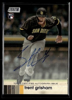 2020 Stadium Club Autographs Trent Grisham RC Auto San Diego Padres #ATG