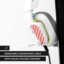 Logitech G ASTRO A10 Gen 2 Wired Gaming Headset 3,5mm für PC Xbox PS5 PS4 Weiß – Bild 5