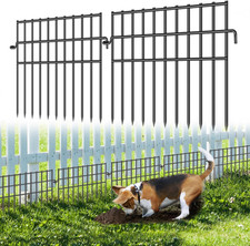 42.5Ft L X 13In H Garden Animal Barrier Fence, 30 Pack No Dig Dog Fence Bord
