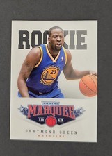 2012-13 Panini Marquee rookie card featuring Draymond Green of the Golden. rookie card picture
