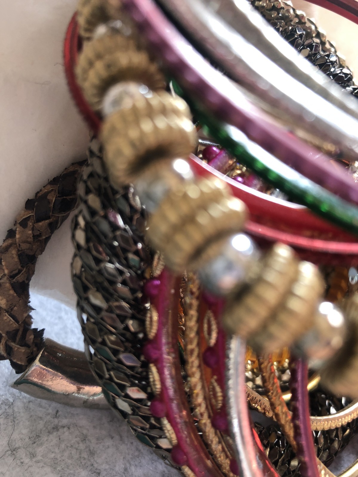 Bundle Assorted Bangles Bracelet - image 3