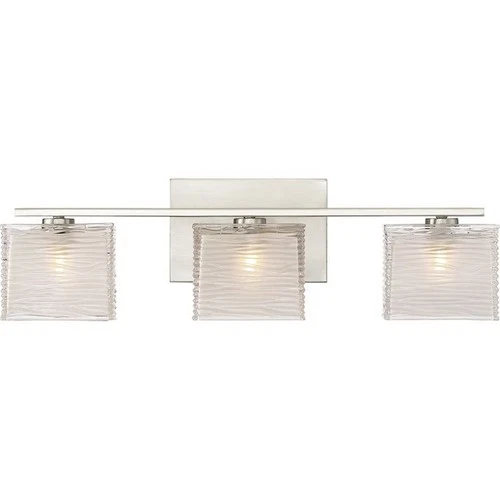 Westcap 3 Light Transitional Bath Vanity - 6.75 Inches high-Polished Chrome - Picture 3 of 10