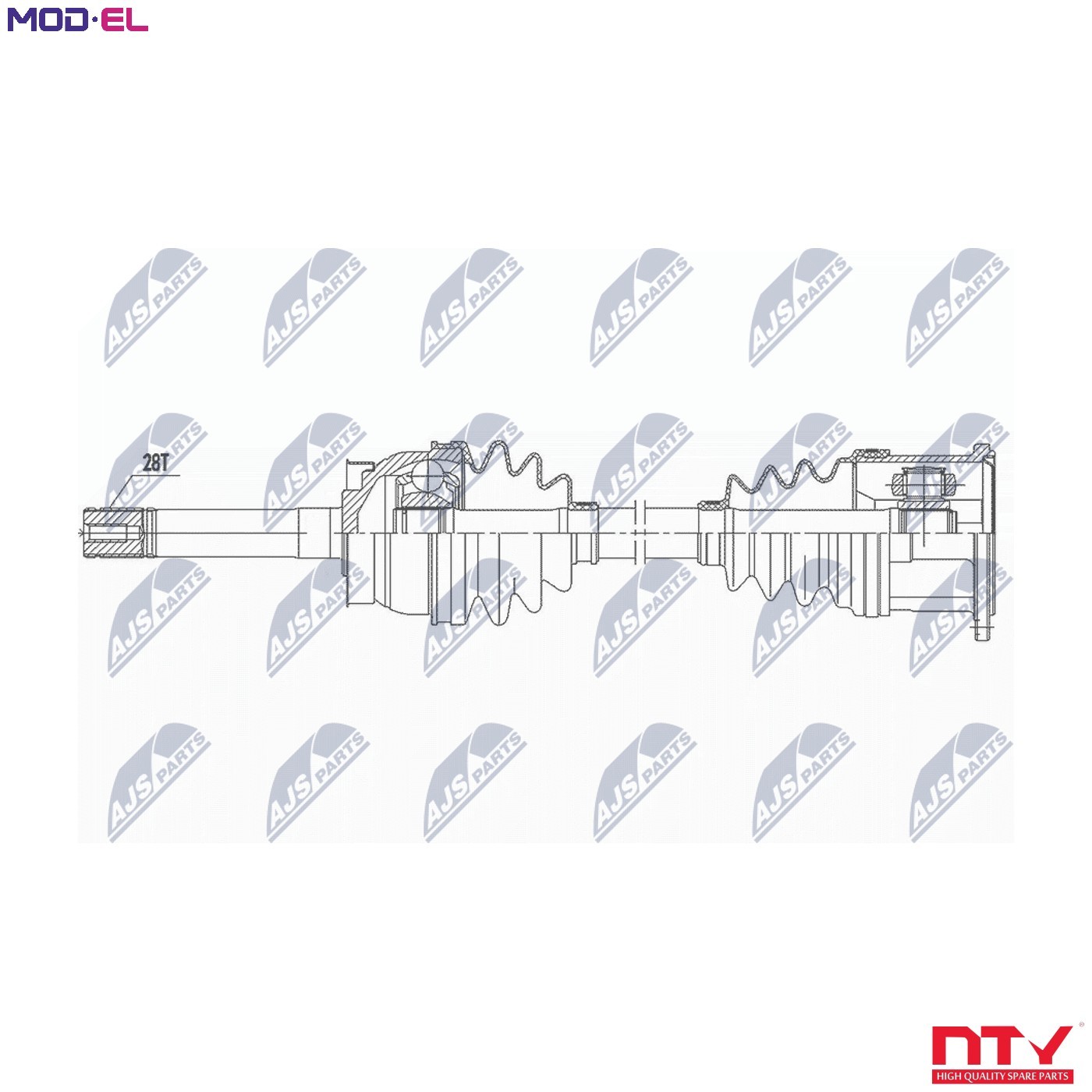 Drive Shaft Fits for Nissan Pick Up / Navara D22 2.5D,2.5TD,2.5DCI 97-05,D21 - Image 8