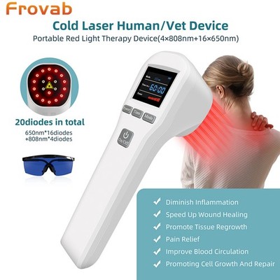 808nm Class IV Laser Therapy for Wound Pain Management Deep Tissue Pain Relief