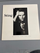 Sting - Nothing Like The Sun 33 RPM AM Records 1987 Double LP