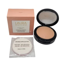 Laura Geller Double Take Baked Versatile Powder Foundation Light 0.35 oz