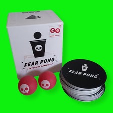 Fear Pong Adult Party Game 200 Dare Cards + 2