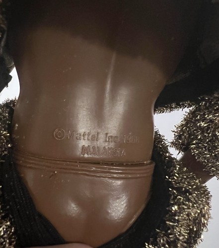 MC Hammer Vintage Barbie Puppe 90er Hammer Time Gold Outfit Hip Hop mit Ghettoblaster - Bild 8 von 9