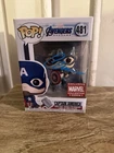Funko Pop! Captain America #481 The Avengers Excusive Signed by Chris Evans