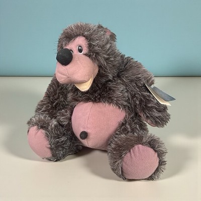 Vintage Barney Bear By Carousel With Tags Plush Toy 