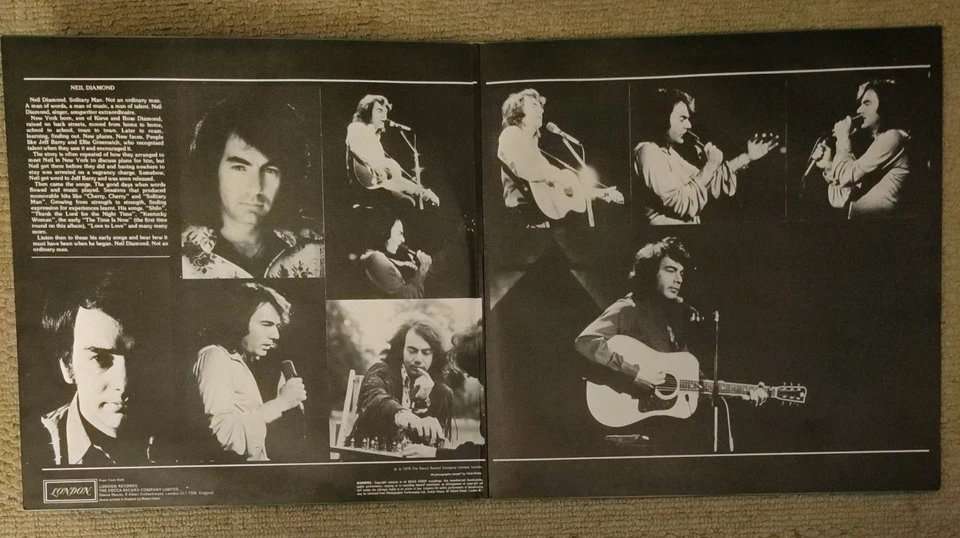 Neil Diamond 'Focus On' 2 x 12"LPs ~ London Records FOS M 7/8 1972~ Nr Mint Cond - Image 3 of 4