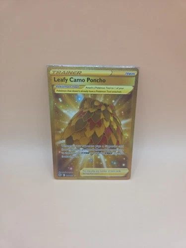 Leafy Camo Poncho 214/195 SWSH12: Silver Tempest Secret Rare Pokemon Card