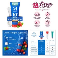 Whitening Strawberry Toothpaste with Sensitiv...