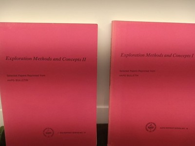 Exploration Methods and Concepts 1 + 2 (PB, lot of 2, 1976, AAPG)
