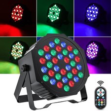 UKING 108W Par Light Beam Stage Light 36LED RGB DMX512 Party DJ Disco Party