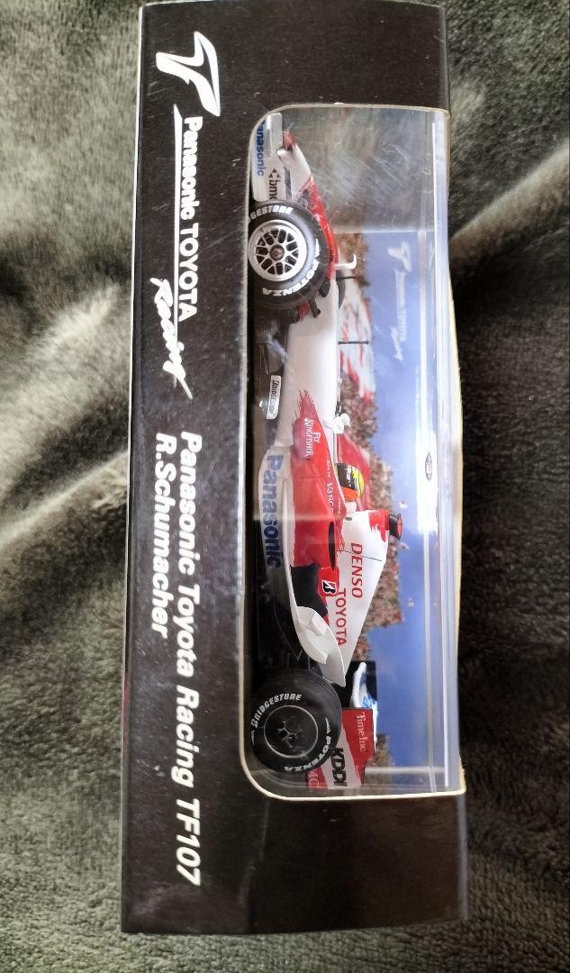 PanasonicToyotaRacing TF107R.シューマッハ 1:43