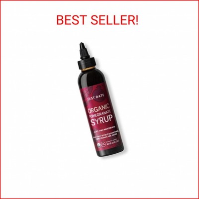 Just Date: Organic Pomegranate Syrup / 100% Natural / Organic Pomegranate Molass