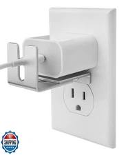 Charger Lock to Outlet, ILIVABLE Adjustable Metal Outlet Lock, Firmly Secures