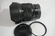 Sony E-Mount 10-18mm f/4 OSS Super-Weitwinkel-Zoomobjektiv SEL1018  - Schwarz