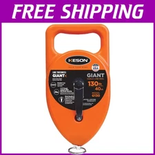 Giant Chalk Line Reel - 24-Ounce Capacity, 130-Foot Heavy-Duty Precision Tool