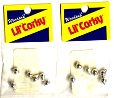 2 PACKS Yakima Worden's Lil' Corky Size 14 Platinum 6-Count
