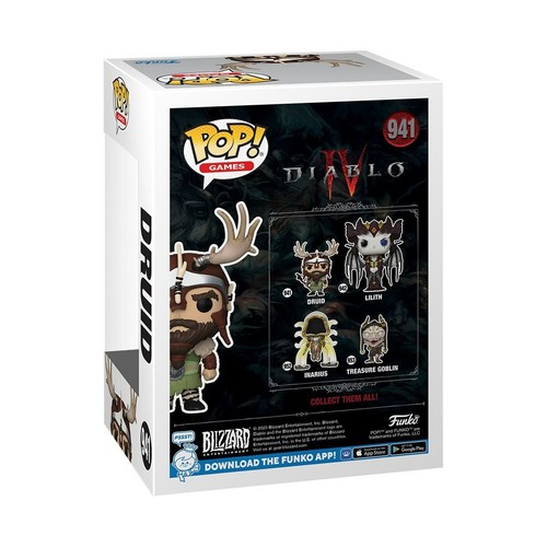 Funko POP! POP VG DIABLO 4 DRUID #941 New - Picture 2 of 3