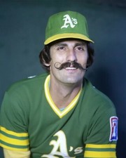 Foto brillante 8x10 de Oakland Athletics ROLLIE FINGERS IMPRESIÓN PÓSTER DE BÉISBOL PATIO 92