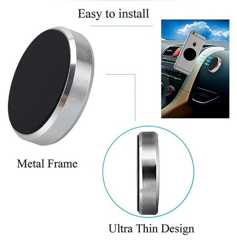 Super Strong Magnetic Car Universal Mobile Phone Holder Quality Dashboard Mount - Picture 12 of 25