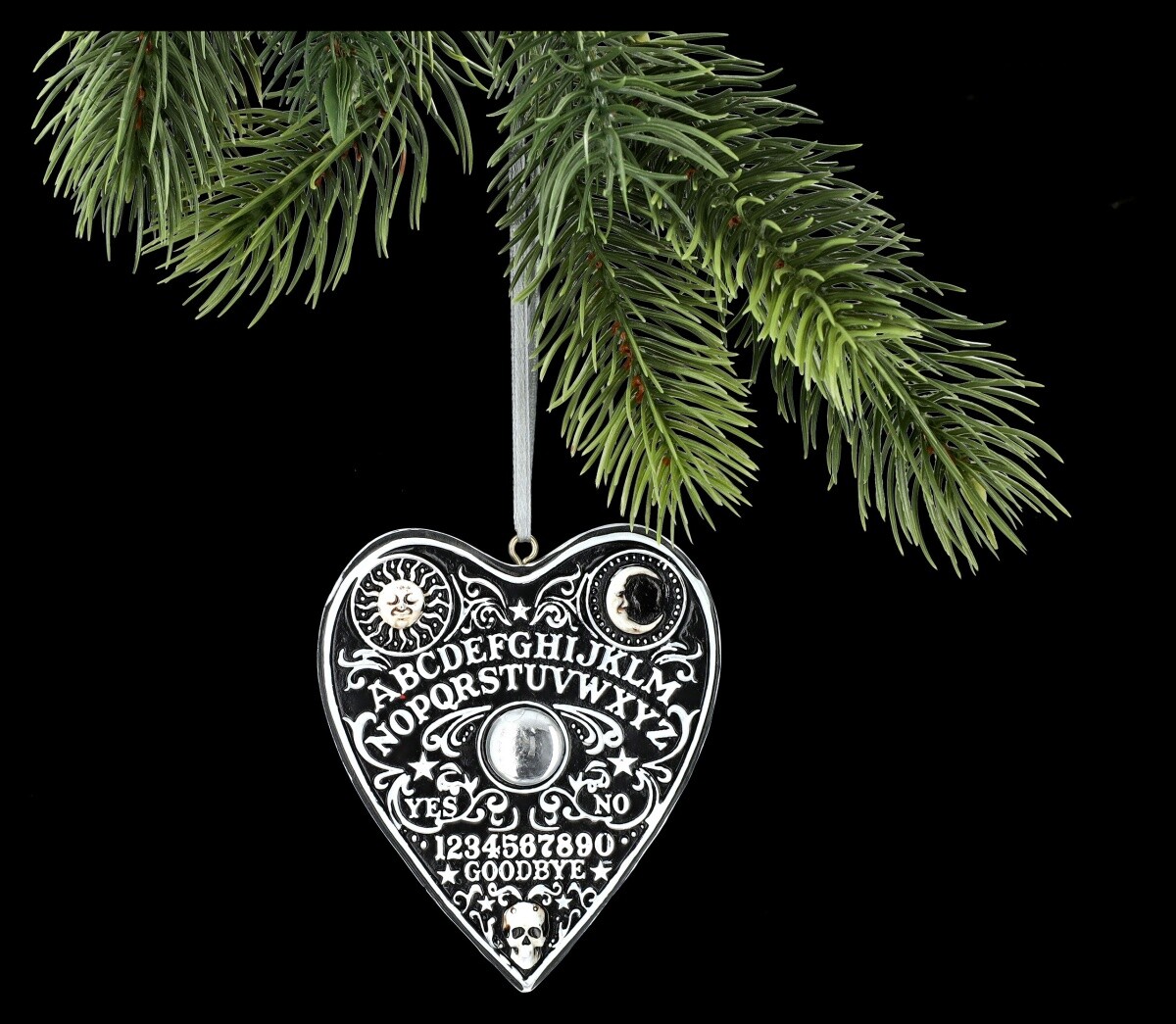 Christmas Tree Ornament Spirit Board - Planchette - Nemesis Now Jewellery