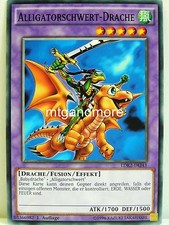 Yu-Gi-Oh - 2x Alligatorschwert-Drache - DEJ43 - LDK2 - Legendary Deck II Joey