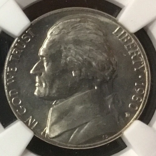Nice 1980-D NGC MS64 Jefferson Nickel 5C Cents US Coin