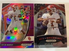 2020 Panini Prizm Draft Football Kyler Murray Purple Base + Crusade Insert Lot