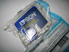NEW! GENUINE Epson 32 Cyan Ink Cartridge (Epson T0322, T032220) C80 FREE SHIP!!!