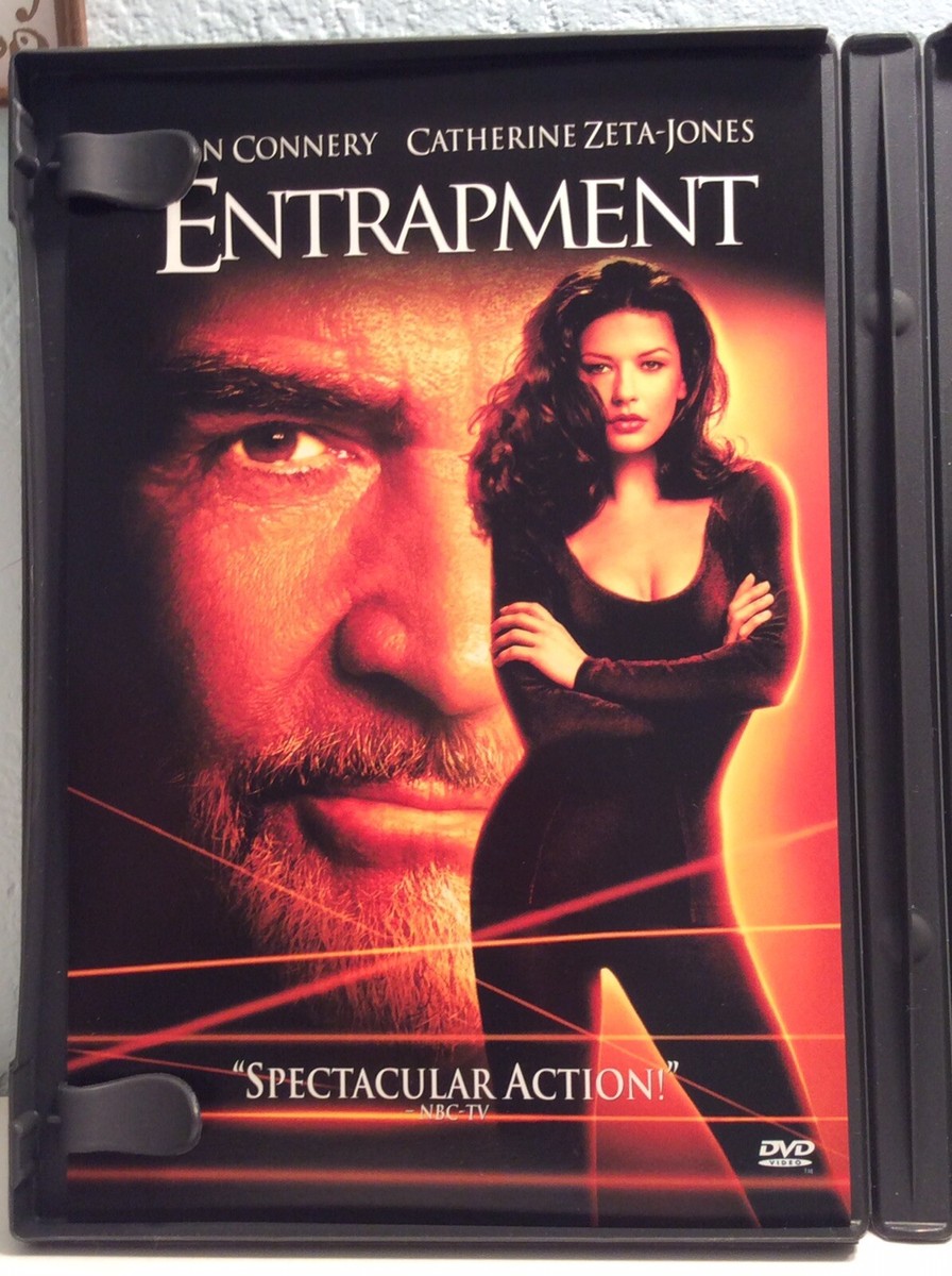 Entrapment DVD Movie Sean Connery Catherine Zeta Jones Rated