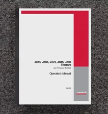TRACTOR OPERATOR MAINTENANCE MANUAL CASE IH JX55 JX65 JX75 JX85 JX95 - PAPER MAN