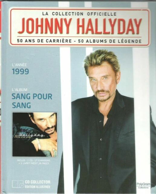 CD de musique en édition collector Johnny Hallyday