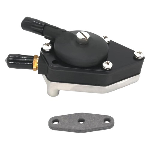 382354 Fuel Pump with Straps and Gasket for Johnson Evinrude 20-140 HP Outboard - Picture 2 of 6