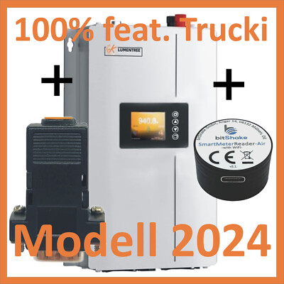 Lumentree SUN 800G2 feat. Trucki,  Modell 2024 incl. T2SG-Stick und SmartMeter