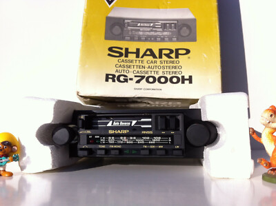 Sharp RG-7000H Car Cassette Player Radio NEW ! Kassetten