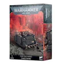 Chaos Space Marines Rhino - Warhammer 40k - Brand New 43-11