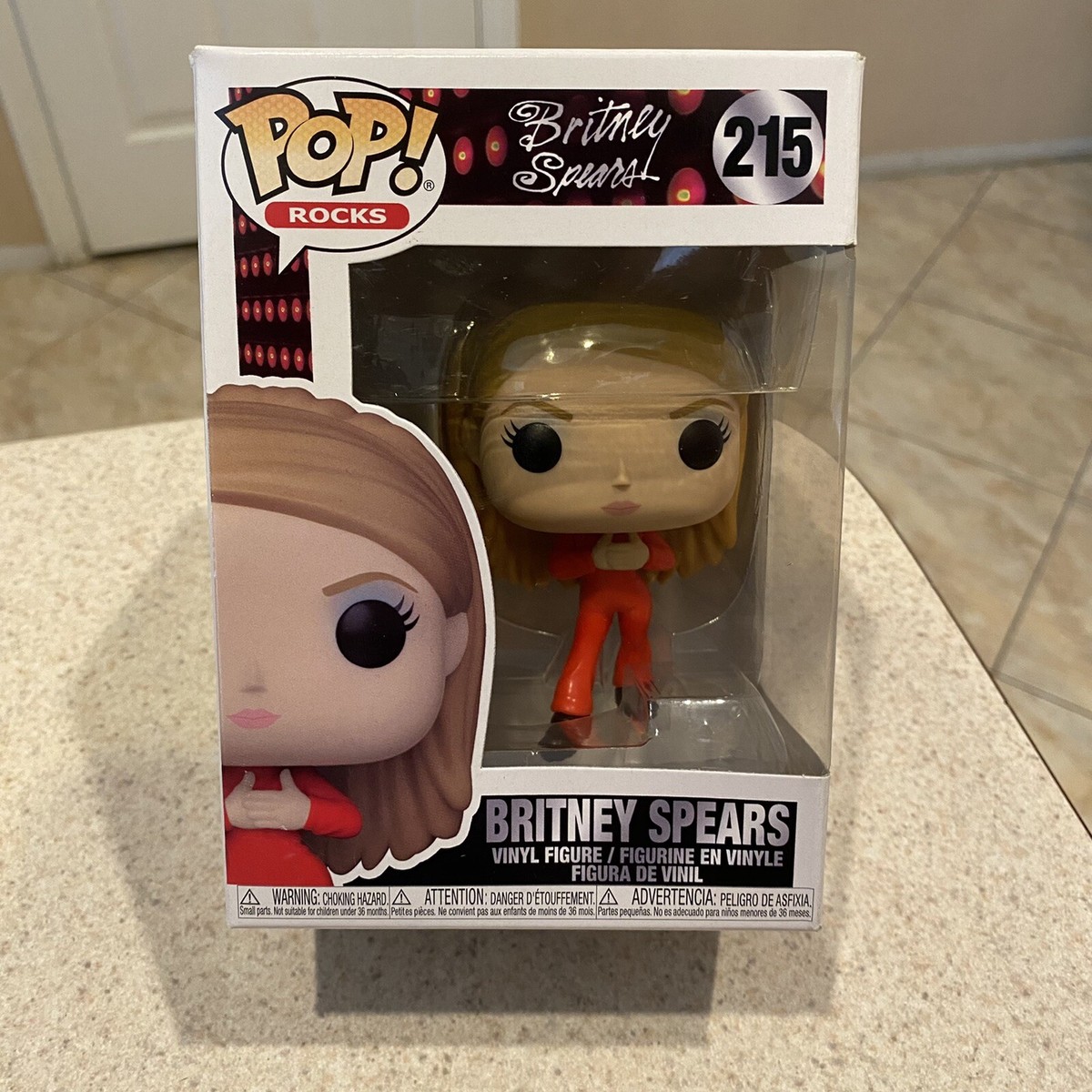 Did It Again Britney Funko Funko POP! Rocks Figure BRITNEY SPEARS